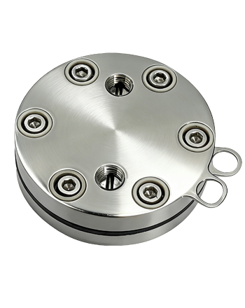 纽扣电池原位质谱池